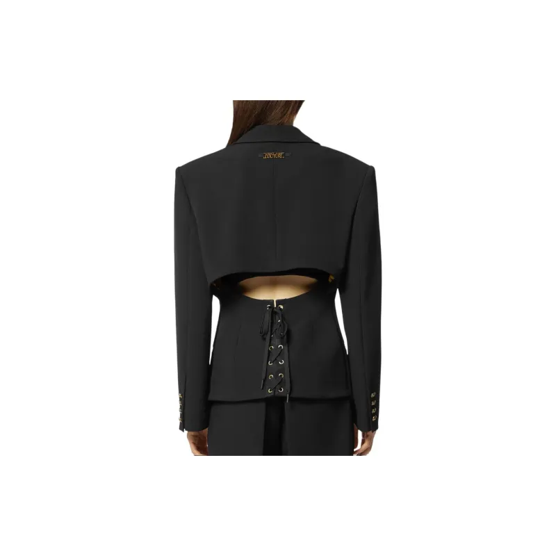 VERSACE JEANS COUTURE Business Suit Coat Men's Black-3
