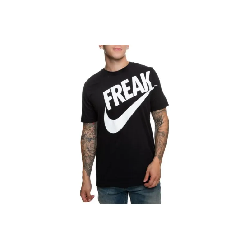 Nike T Shirts Men Black-3
