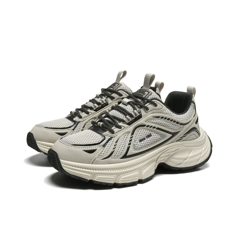 AOKANG Cushioned Anti-Slip Wear-Resistant Lightweight Height Increasing Low-Top Chunky Sneakers Men's-8