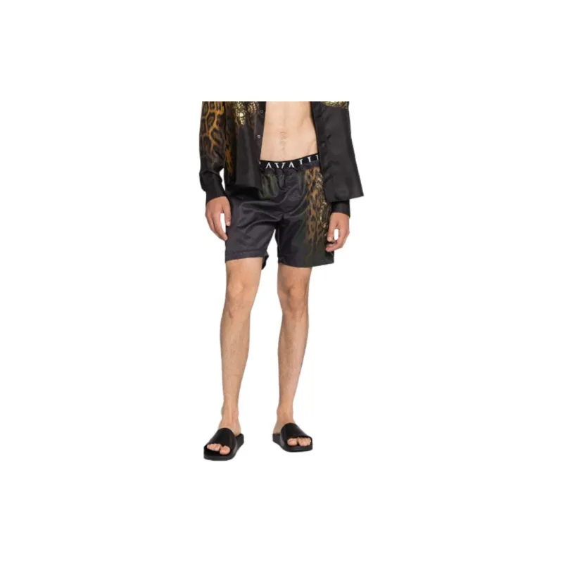 Roberto Cavalli Leopard print Swim Shorts-1