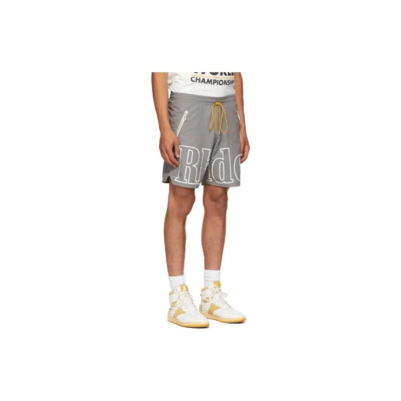 RHUDE Logo Shorts-3