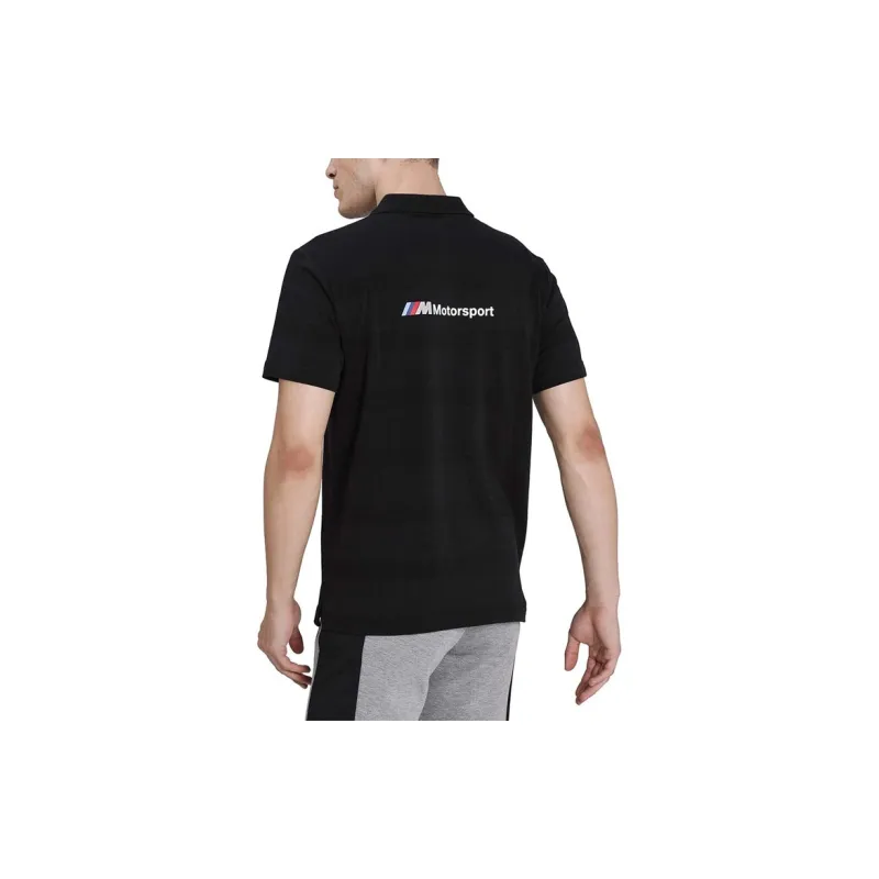 PUMA BMW Motorsport Polo Shirts Men Black-4