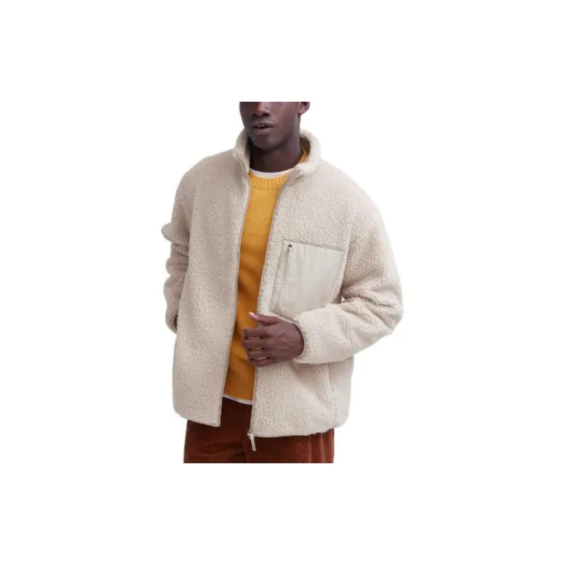 UNIQLO Velvet feel Coat Unisex Beige-2