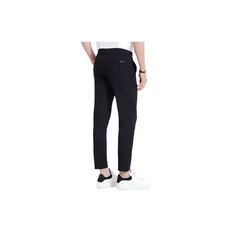Raidy Boer Casual Pants Men's Black-3