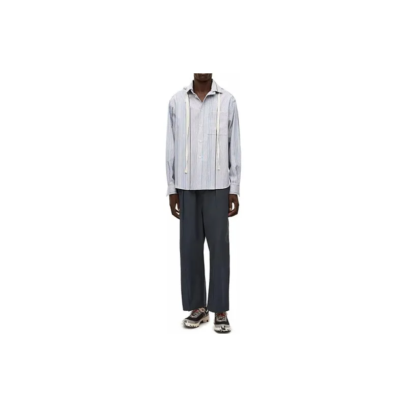 LOEWE Jacquard Hooded Shirt-1