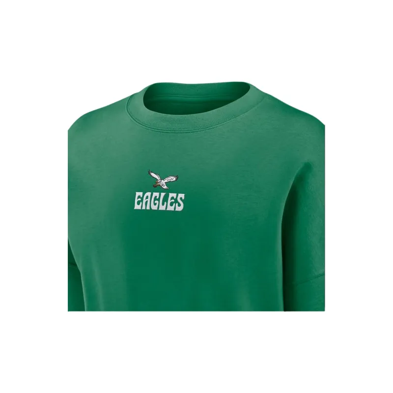 Nike NFL FW24 Rewind Sweatshirt Women's Pine Green-2
