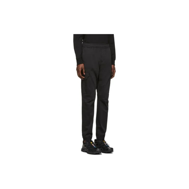 STONE ISLAND Casual Pants Men's Black-4