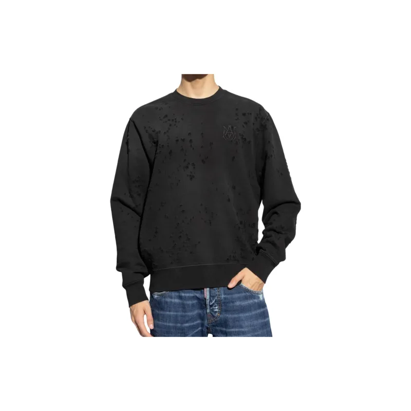 AMIRI Shotgun Embroidered Crew-2