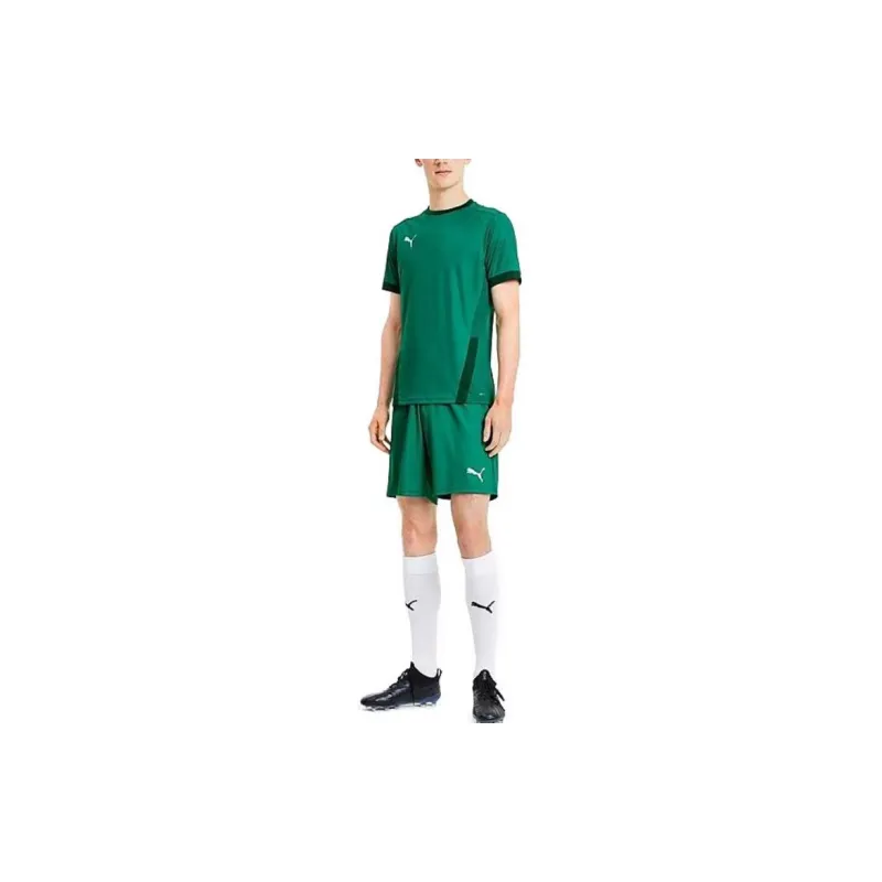 PUMA TEAMGOAL Casual Shorts Men's Green-2
