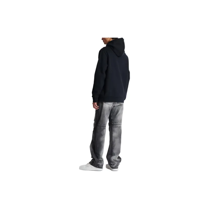 BALMAIN Vintage Lips Printed Hoodie-1