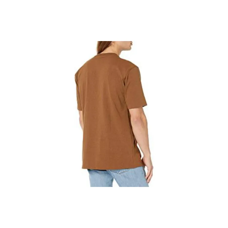 Carhartt T Shirts Men Walnut Brown-3