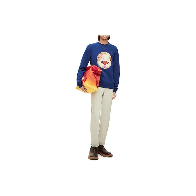 LOEWE Pre Owned X Studio Ghibli 2010s Howl's Moving Castle Sweatshirt-1