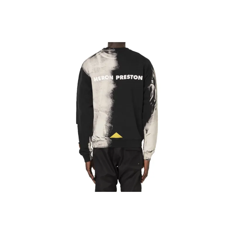 HERON PRESTON Sweatshirts Men Black-3