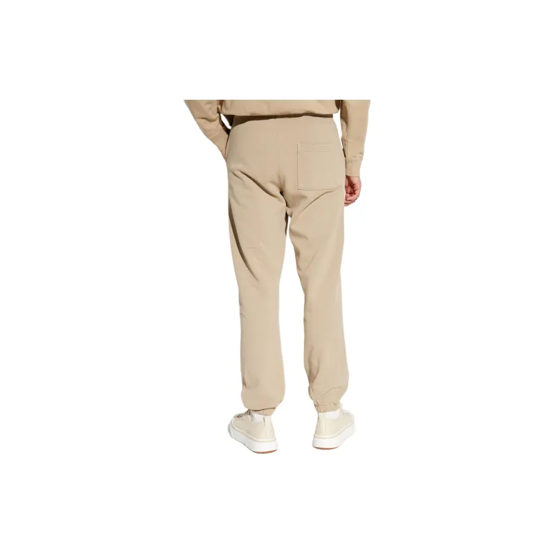 SPORTY & RICH Logo Printed Elasticated Waistband Pants-3