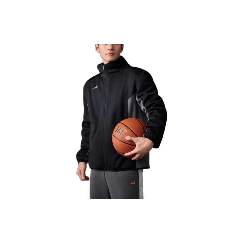361° Basketball Collection Sweatshirt Men's Super Black/Gravel Gray-3