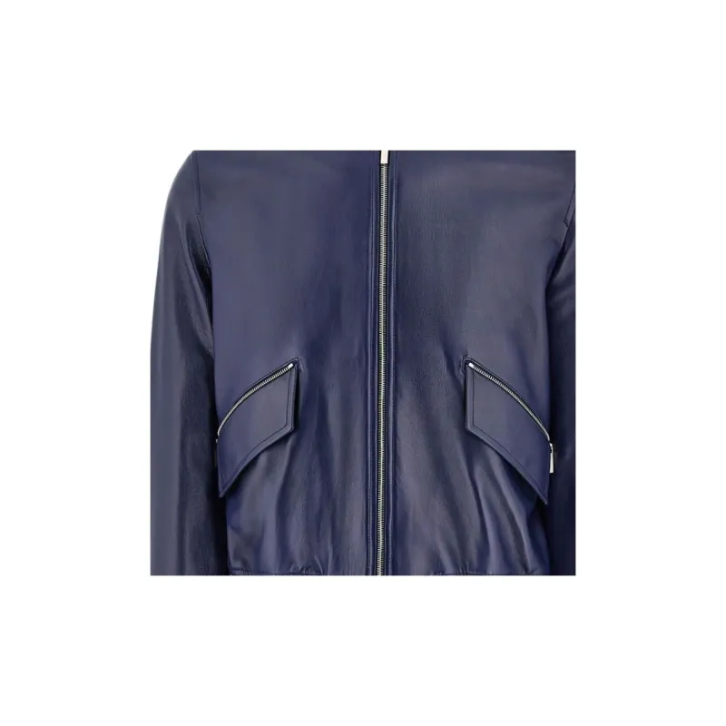 Ferragamo Zip up Bomber Jacket-4
