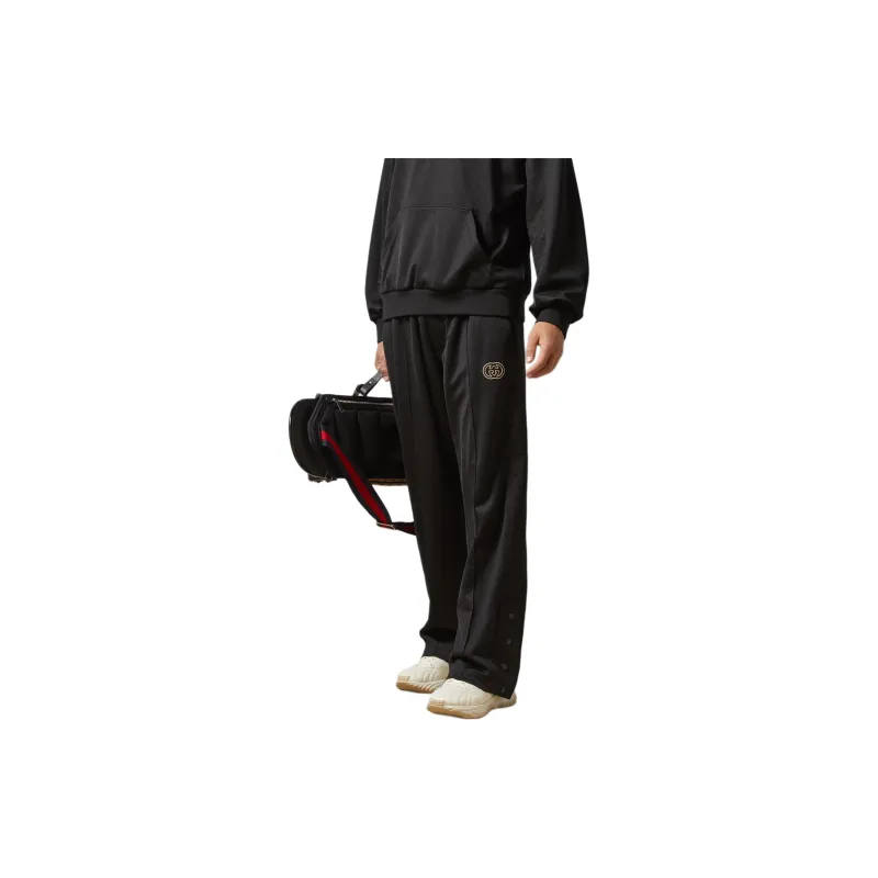 GUCCI Knitted Sweatpants Men's Black-3