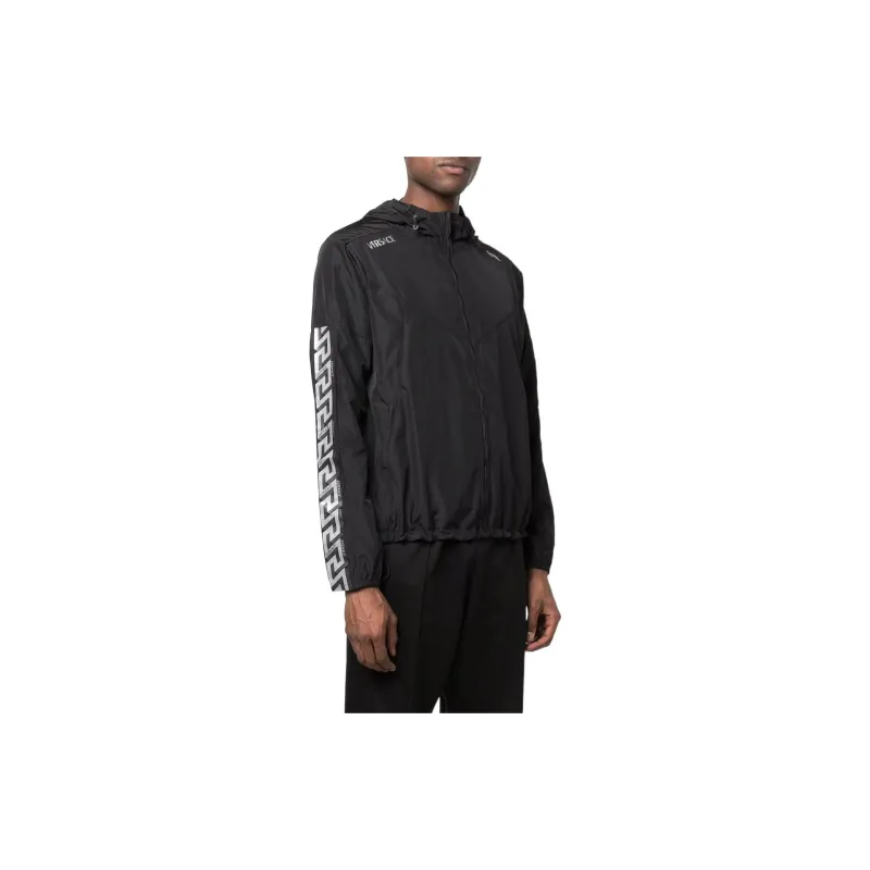 VERSACE Jackets Men Black-2