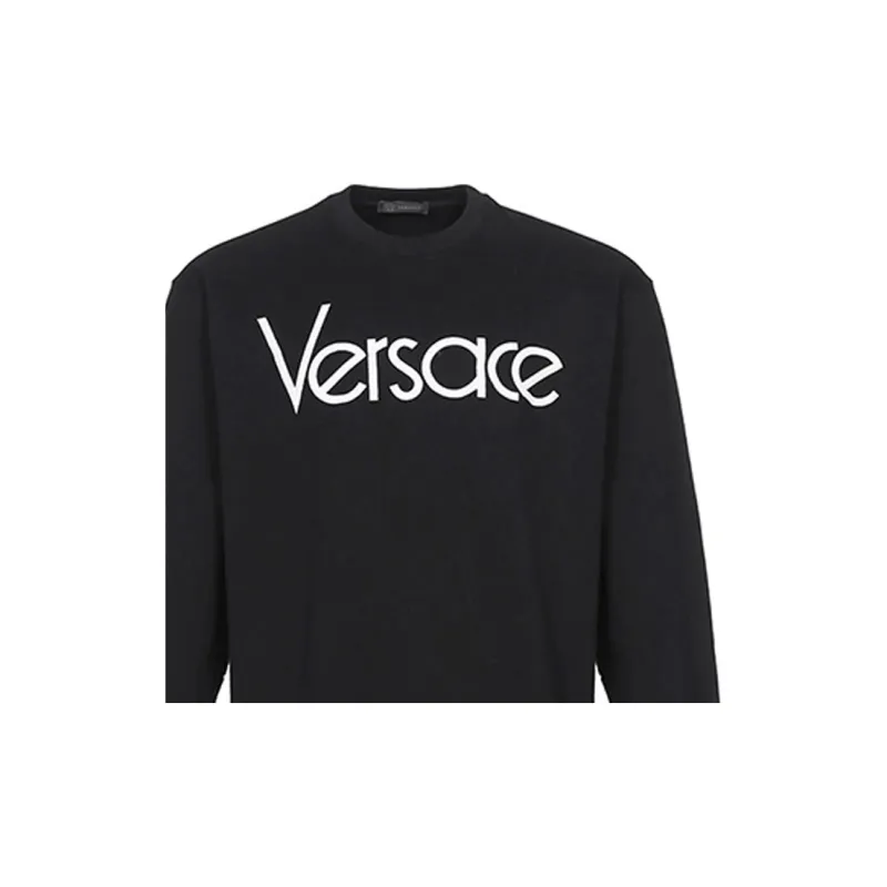 VERSACE Sweatshirts Men Black-6