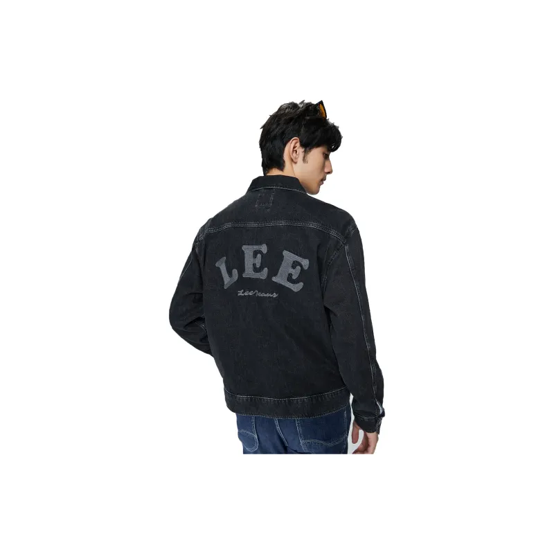 Lee SS23 Jacket Spring And Autumn Men's Black-3
