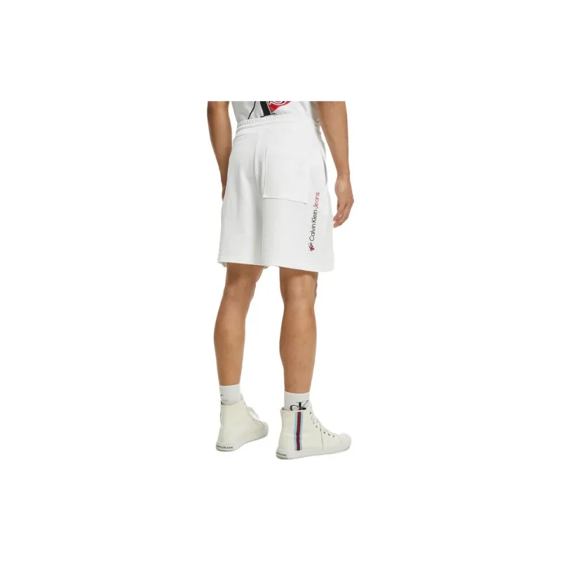 Calvin Klein Casual Shorts Men White-2