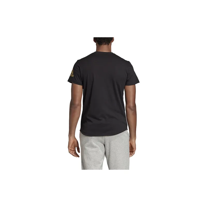 Adidas T Shirts Men Black-3