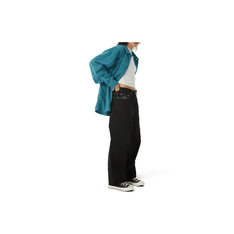 HUF SS24 FW24 Jeans Unisex Black-4