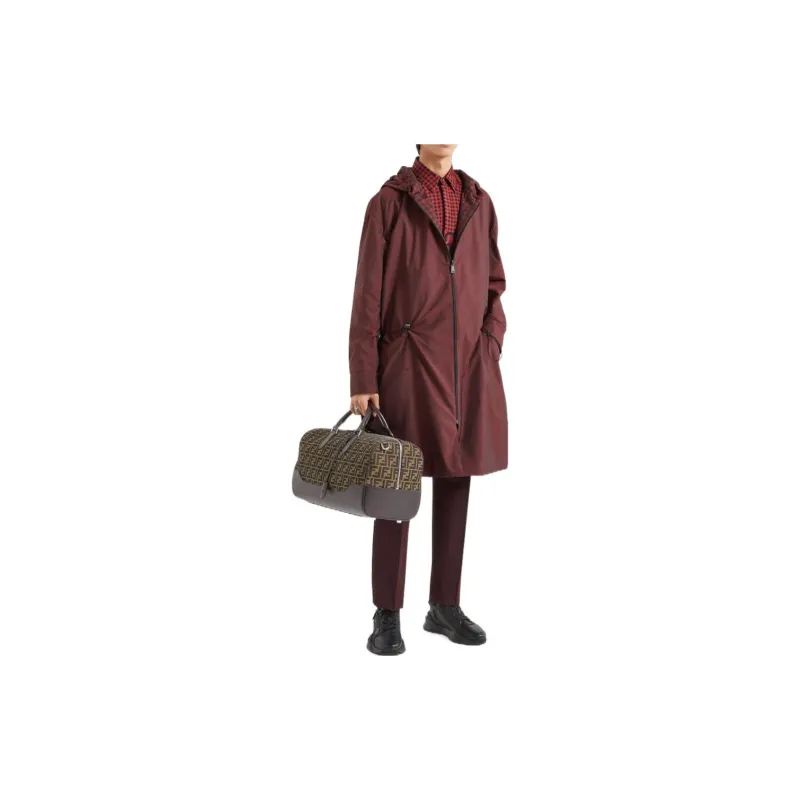 FENDI Shirts Men Red-2