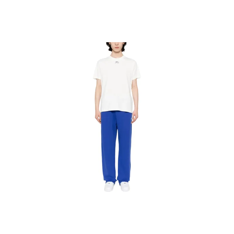 OFF WHITE Casual Pants Loose Fit Men's Blue-1