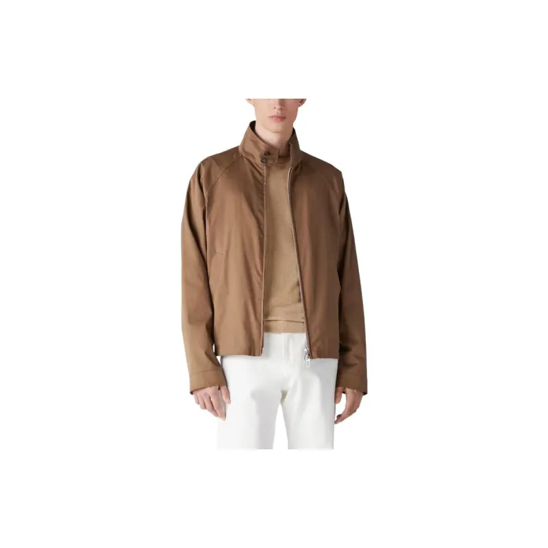 Loro Piana Taga Blouson Jackets & Coats Men's Brown-3