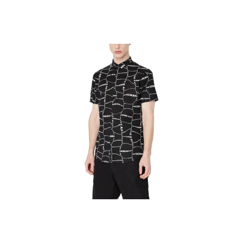 ARMANI EXCHANGE Shirt Men's Black-2