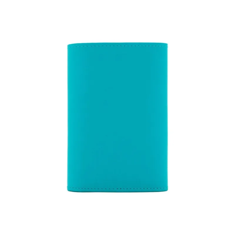 LOEWE Bright Nappa Calfskin Wallet Trumpets Women's Deep Turquoise-1