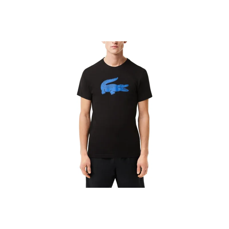 LACOSTE T Shirt Men's Black Blue-1
