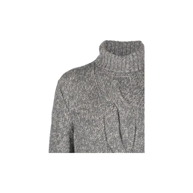 Brunello Cucinelli Cable Knit Turtleneck Jumper-4