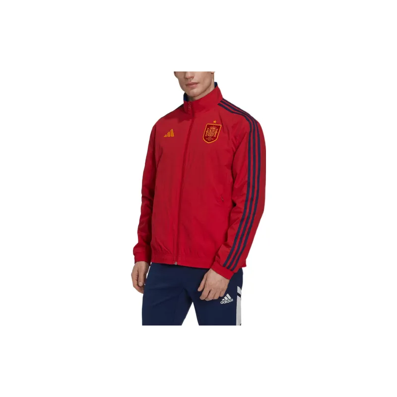 Adidas Jackets Men Blue Red-5