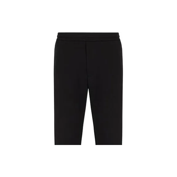EMPORIO ARMANI Knitted Sweatpants Men Black-5