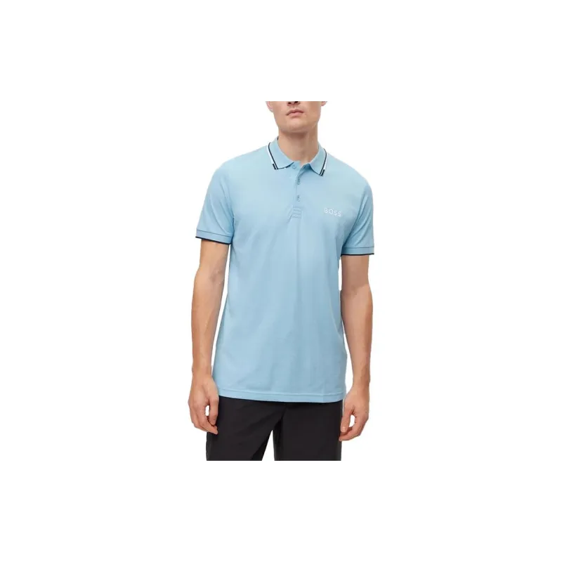 HUGO BOSS SS23 Polo Shirt Men's Blue-1