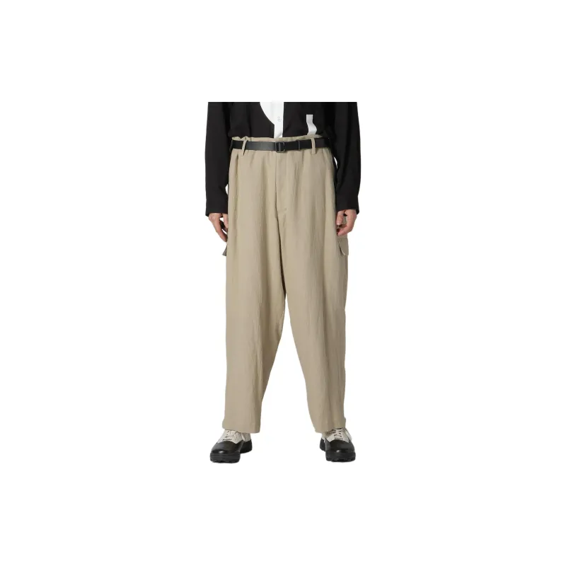 Yohji Yamamoto Y's For Men FW24 Casual Pants Men's Light Umber-5