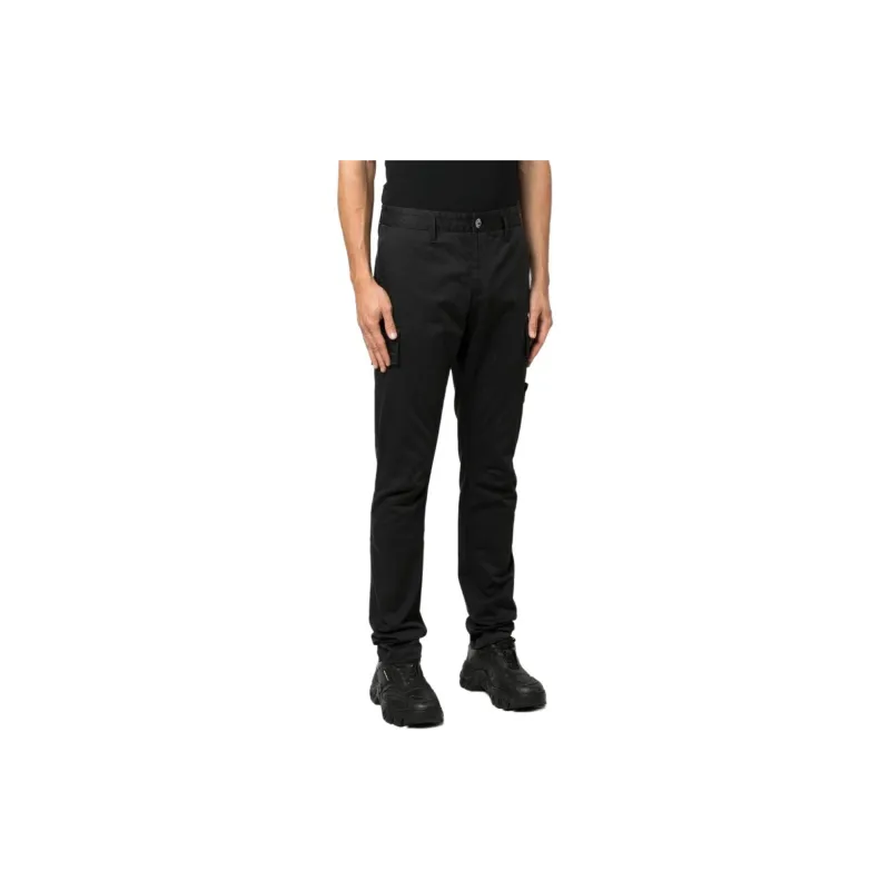 STONE ISLAND Casual Pants Men's Black-3