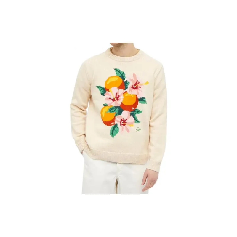 CASABLANCA Kapalia Oranges Knit-1