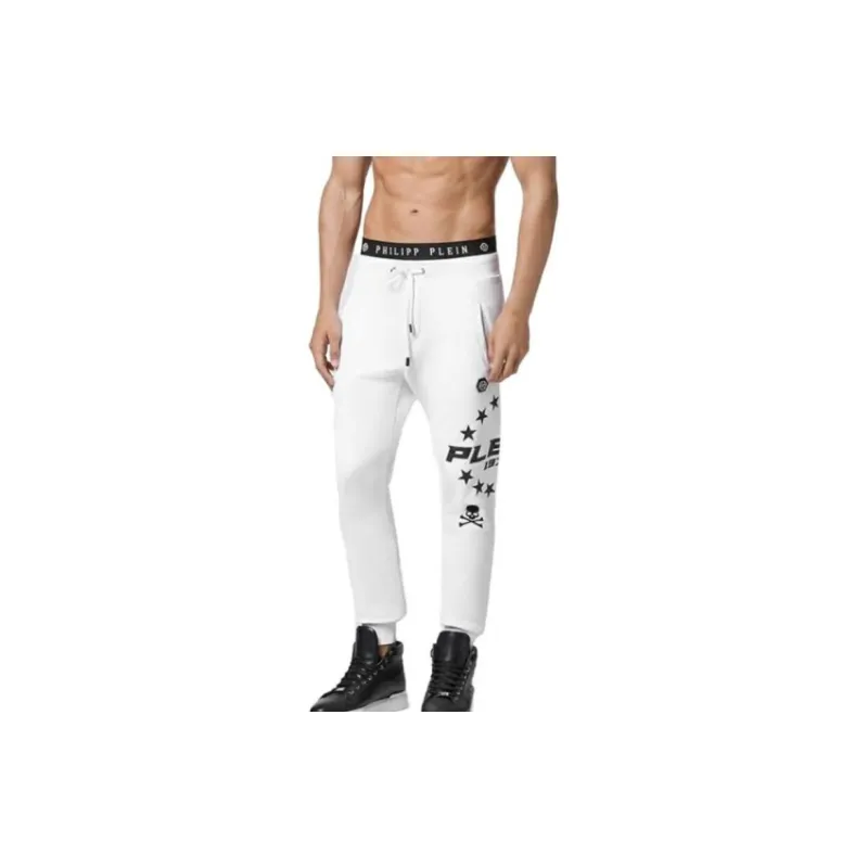 PHILIPP PLEIN Logo Drawstring Tracksuit Bottoms-1