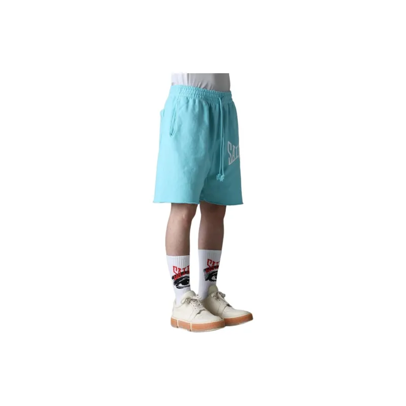 SAINT Mxxxxx Casual Shorts Unisex Blue-7