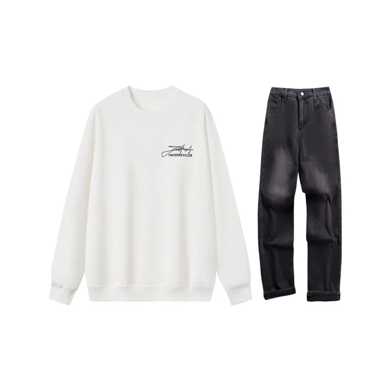 VniVerseVClub Sweatshirt Set Unisex-3