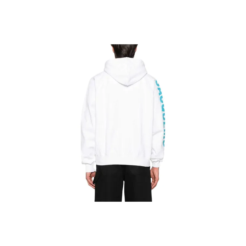 Jacquemus Logo Printed Drawstring Hoodie-2