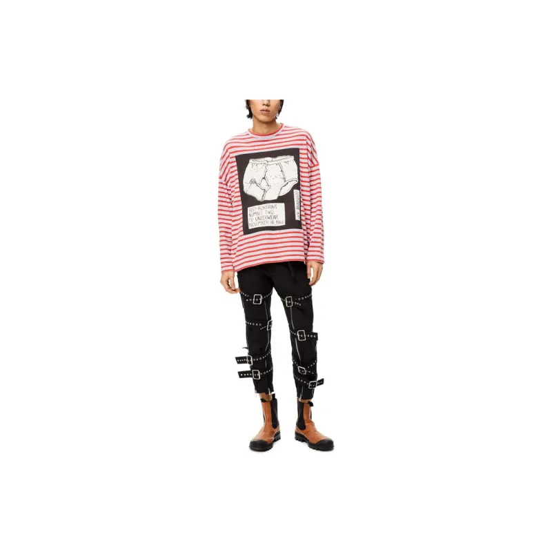 LOEWE T-Shirts Men Pink-1