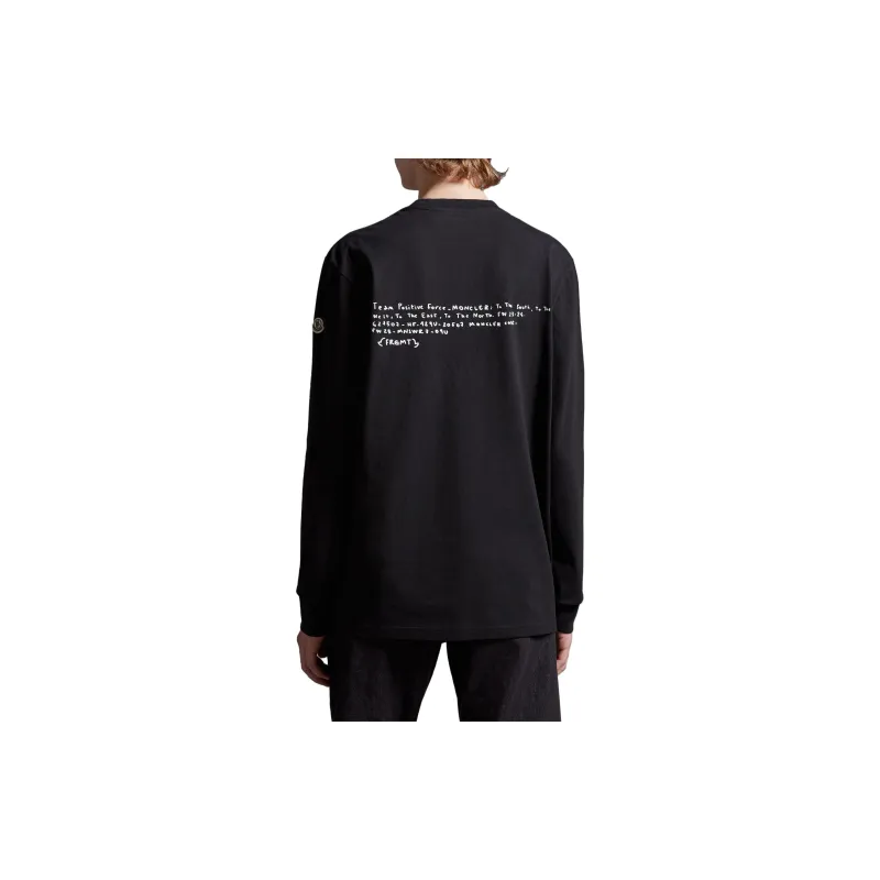 Fragment Design X Moncler X FRGMT Co-branded SS23 Sweatshirts Unisex Black-2