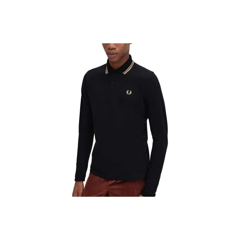 FRED PERRY Polo Shirt Unisex Black-3