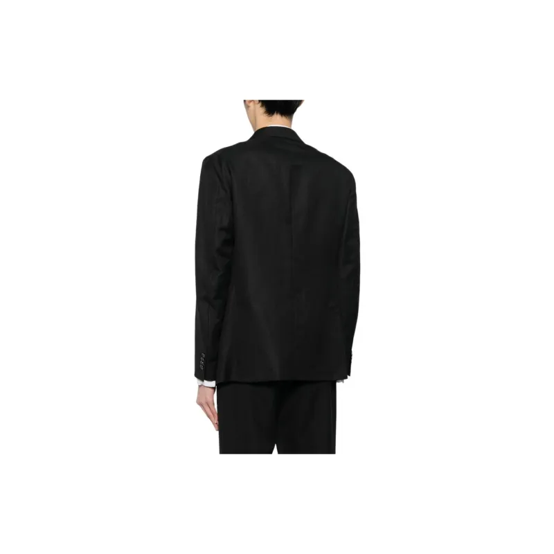 Corneliani Brooch detail Single breasted Blazer-2