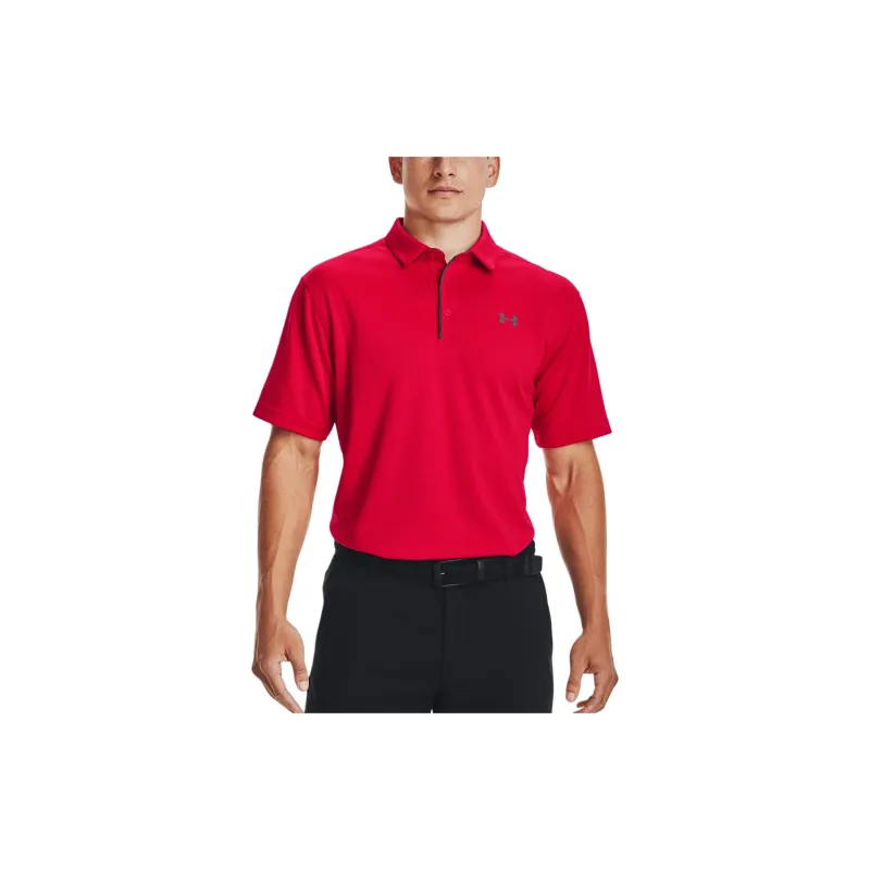 Under Armour Polo Shirt Men's Red-4