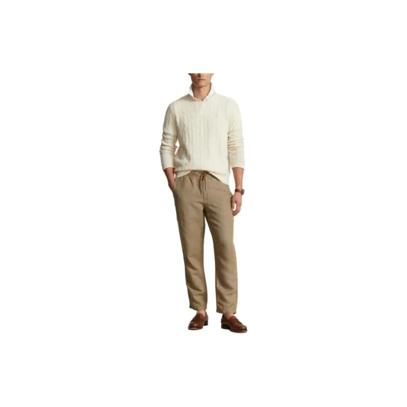 Polo Ralph Lauren SS24 Casual Pants Men's Khaki-1